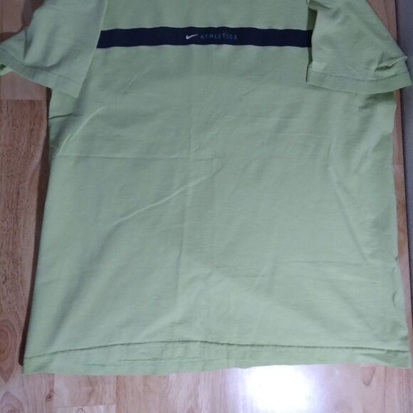 Vintage 90s Nike Athletics Spell Out Logo T-Shirt - Picture 3 of 7